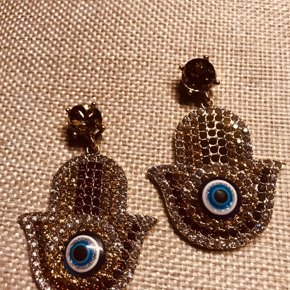 Hamsah / Hand of Fatima earrings - Picture 5 of 6